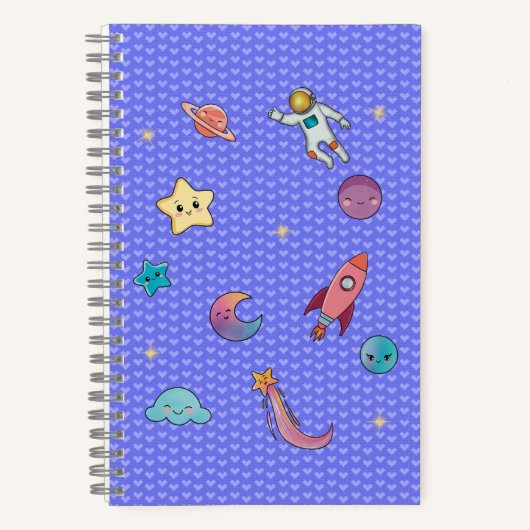 Sweet dreams soft violet ノートブック (正面)