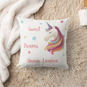 Sweet dreams unicorn personalize (your name) クッション (ブランケット)