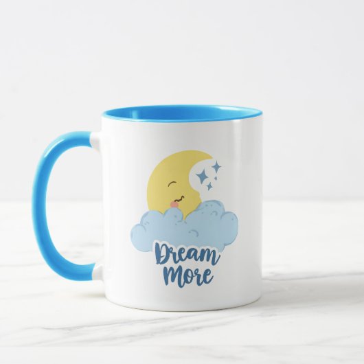 Sweet Dreams with Fluffy Cloud マグカップ (左)