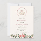 Sweet Duckling Twins Babies Shower Invite 招待状 (正面)