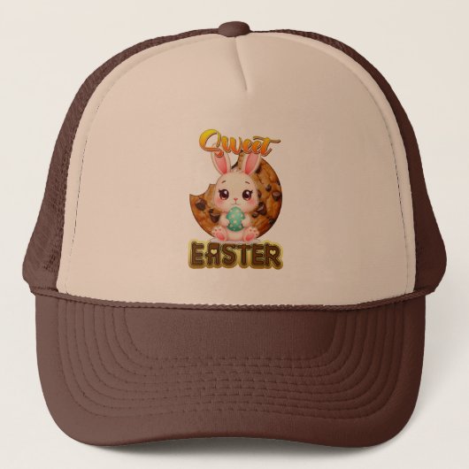 Sweet Easter Bunny – Cute Design - boné キャップ (正面)