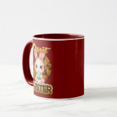 Sweet Easter Bunny – Cute Design - caneca マグカップ (正面左)