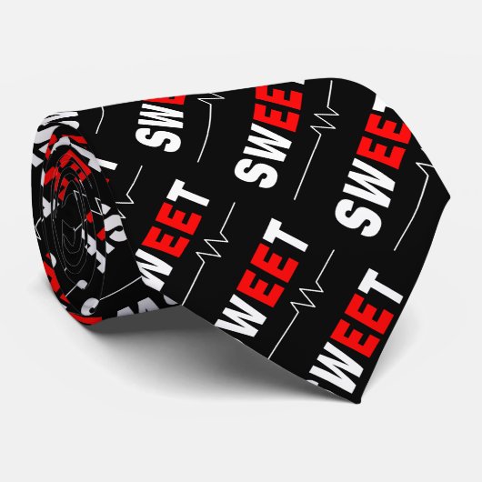 Sweet Electricalエンジニアブラック ネクタイ (ロール)