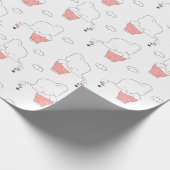 Sweet Elephant Seamless Pattern Design  ラッピングペーパー (角)