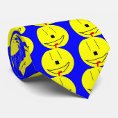 Sweet Emoji, Yellow Blue, Art By Kids :) ネクタイ (ロール)