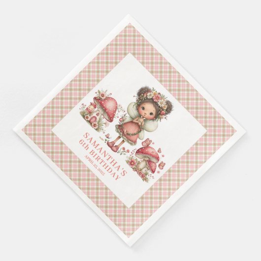 Sweet Fairy Birthday Pink Floral Blush Party  (コーナー)
