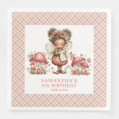 Sweet Fairy Garden Blush Pink Birthday Celebration (正面)