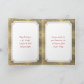 Sweet Fairy Girl | Personalized Birthday カード (内部)