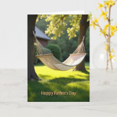 Sweet Fathers Day Resting Place Card カード (黄色い花)