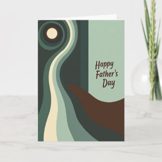 Sweet Fathers Day River Card カード