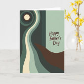 Sweet Fathers Day River Card カード (黄色い花)