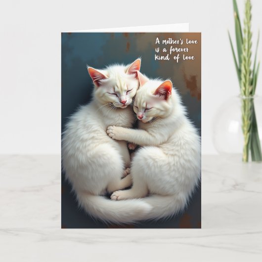 Sweet Felines Mothers Day Card カード (正面)