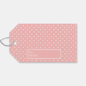 Sweet First Birthday with Teddy Bear  ギフトタグ (裏面横)