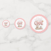 Sweet First Birthday with Teddy Bear  コンフェッティ (裏面)