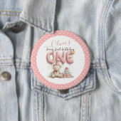 Sweet First Birthday with Teddy Bear 缶バッジ (インサイチュ)