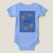 Sweet Floral Baby Clothes Design (デザイン裏面)