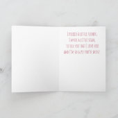 Sweet “For My Mom” Mother’s Day Card  カード (内部)