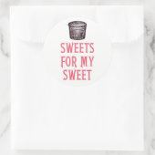 Sweet for My Sweet Stickers ラウンドシール (バッグ)