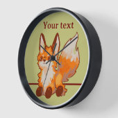 Sweet Fox, vosje 壁時計 (傾斜)