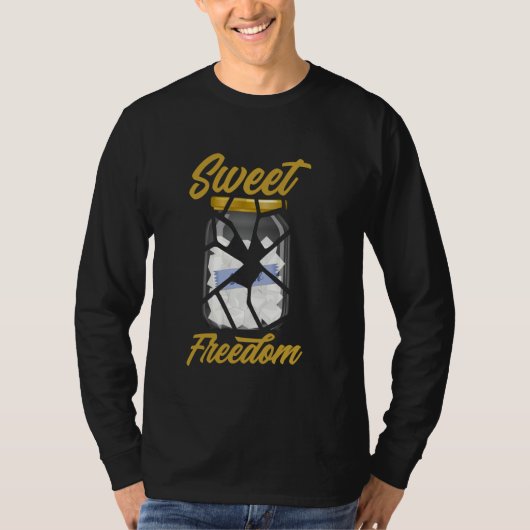 Sweet Freedom Sugar Level Insulin Glucose Blood Su Tシャツ (正面)