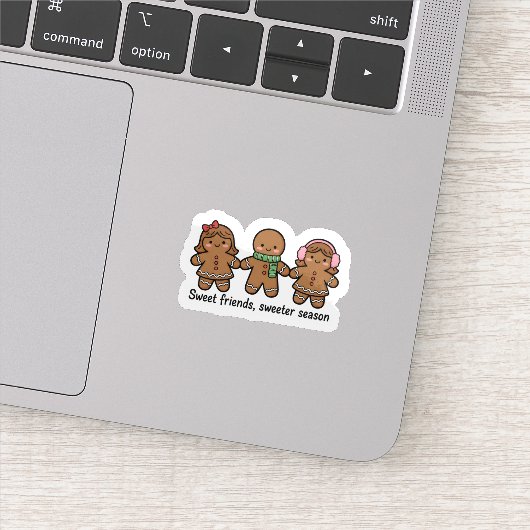 Sweet Friends Sweeter Season Gingerbread Sticker シール (詳細)