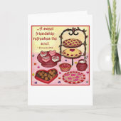 Sweet Friendship Valentine Card （カスタマイズ可能） シーズンカード (正面)