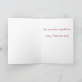 Sweet Friendship Valentine Card （カスタマイズ可能） シーズンカード (内部)