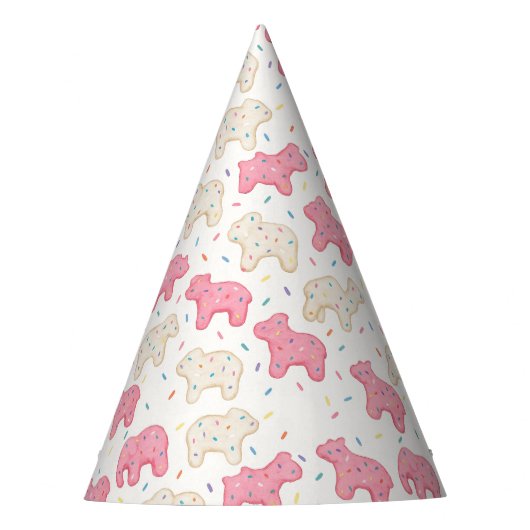 Sweet Frosted Animal Cookie Party Hat パーティーハット (正面)