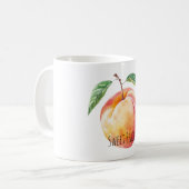 Sweet Fruit Peach コーヒーマグカップ (正面左)