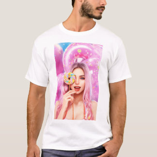 Sweet & Fun：ハッピードーナツTシャツ Tシャツ