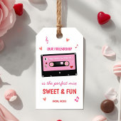 Sweet & Fun Friendship Valentine Gift Tag Cassette ギフトタグ