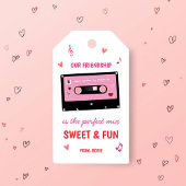 Sweet & Fun Friendship Valentine Gift Tag Cassette ギフトタグ