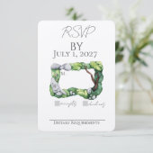 Sweet Garden RSVP 招待状 (スタンド正面)