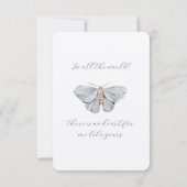 Sweet Garden Thank You Cards セーブザデート (裏面)