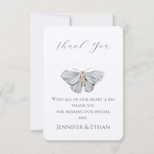 Sweet Garden Thank You Cards セーブザデート (正面)