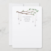 Sweet Garden Wedding 招待状 (裏面)