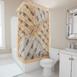 Sweet Georgia Peach Pie Custom Shower Curtain シャワーカーテン