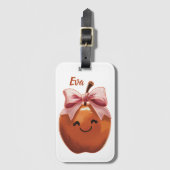 Sweet Gift Apple ラゲッジタグ (正面縦)
