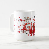 Sweet gigi valentine's gift for grandmother コーヒーマグカップ (正面左)