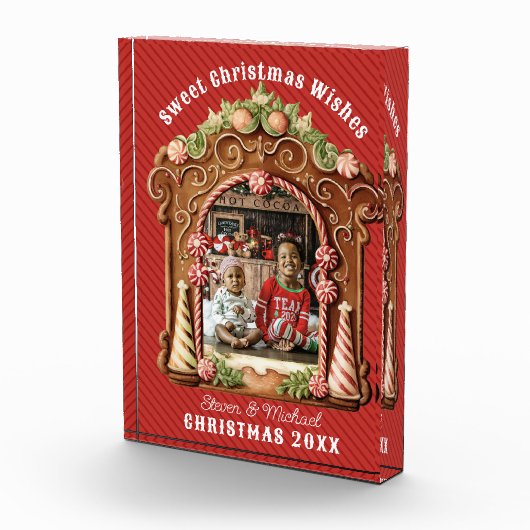 Sweet Gingerbreadフォトフレーム フォトブロック (右)