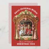 Sweet Gingerbread写真 シーズンカード (正面/裏面)