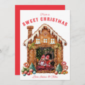 Sweet Gingerbread写真 シーズンカード (正面/裏面)
