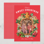 Sweet Gingerbread写真 シーズンカード (正面/裏面)