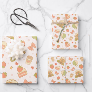 Sweet Gingerbread Christmas Wrapping Paper ラッピングペーパーシート