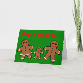Sweet Gingerbread Family – 少年 シーズンカード
