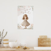 sweet girl with a big heart poster ポスター (キッチン)