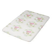 Sweet Girls Rabbit Wreath Bath Mat バスマット (アングル)
