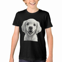 Sweet Golden Joy: Pixar-Style Puppy Friends