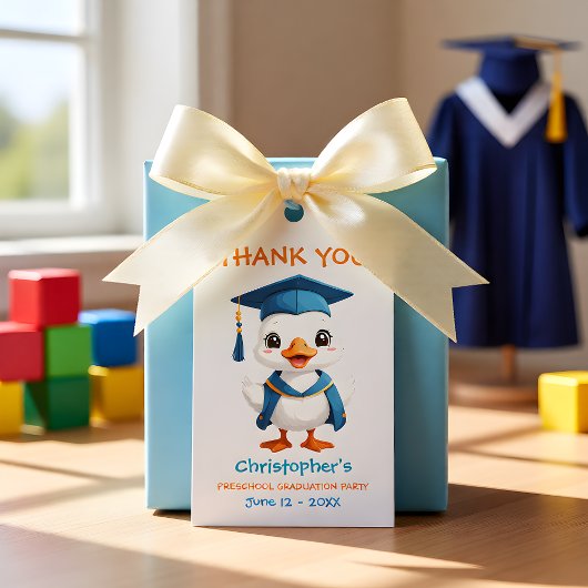 Sweet Goose Preschool Graduation ギフトタグ