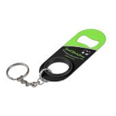 Sweet Green Bean Promotional Business Keychain キーホルダー栓抜き (正面アングル)